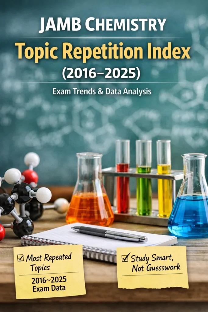 JAMB Chemistry Topic Repetition Index (2016–2025): Data-Driven Exam Trend Analysis