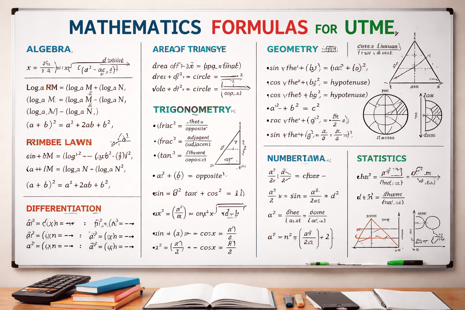 JAMB Mathematics Past Questions Fully Explained (2010–2025)