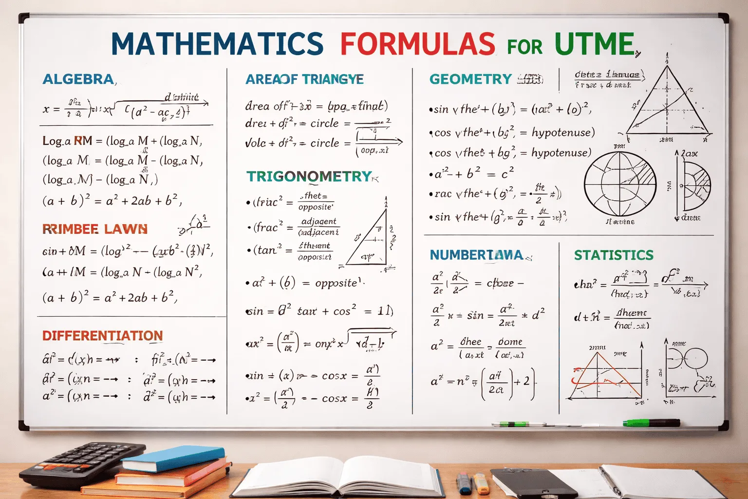 JAMB Mathematics Past Questions Fully Explained (2010–2025)