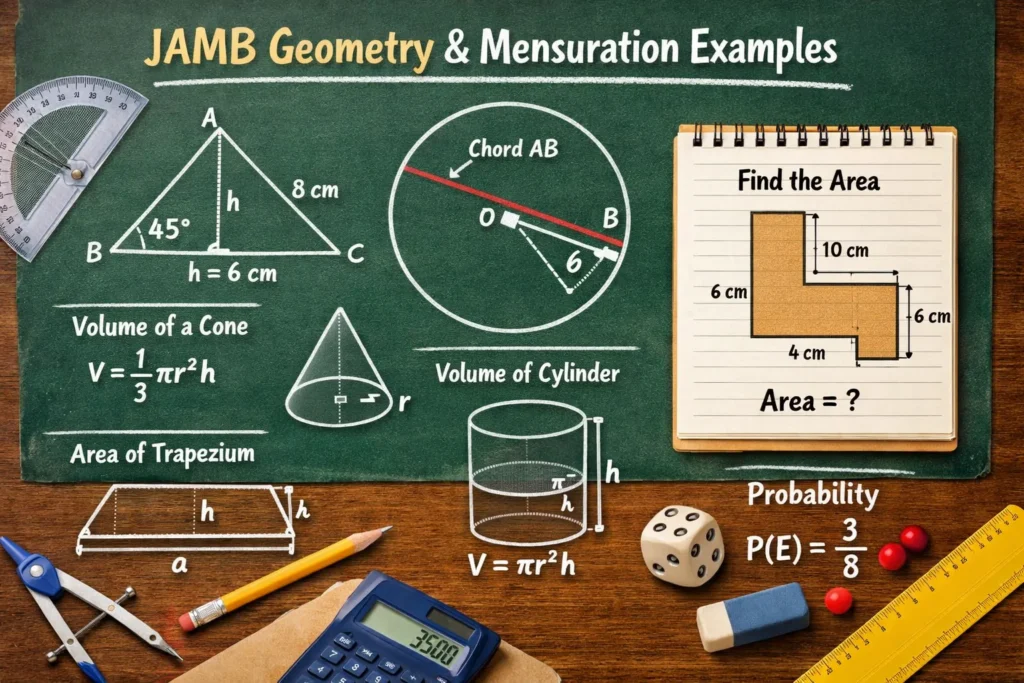 JAMB Mathematics Revision Notes: The Most Complete, Exam-Focused Guide for 2026 Candidates