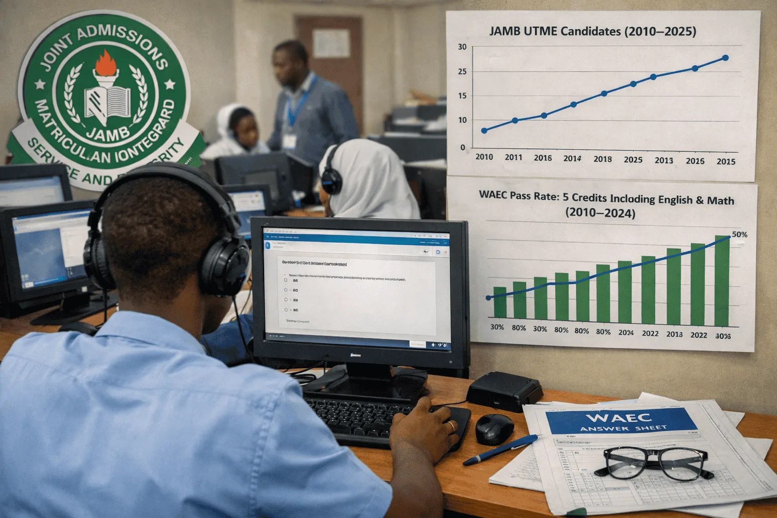 National Examination Trends and Policy Changes in Nigeria (2010–2025)