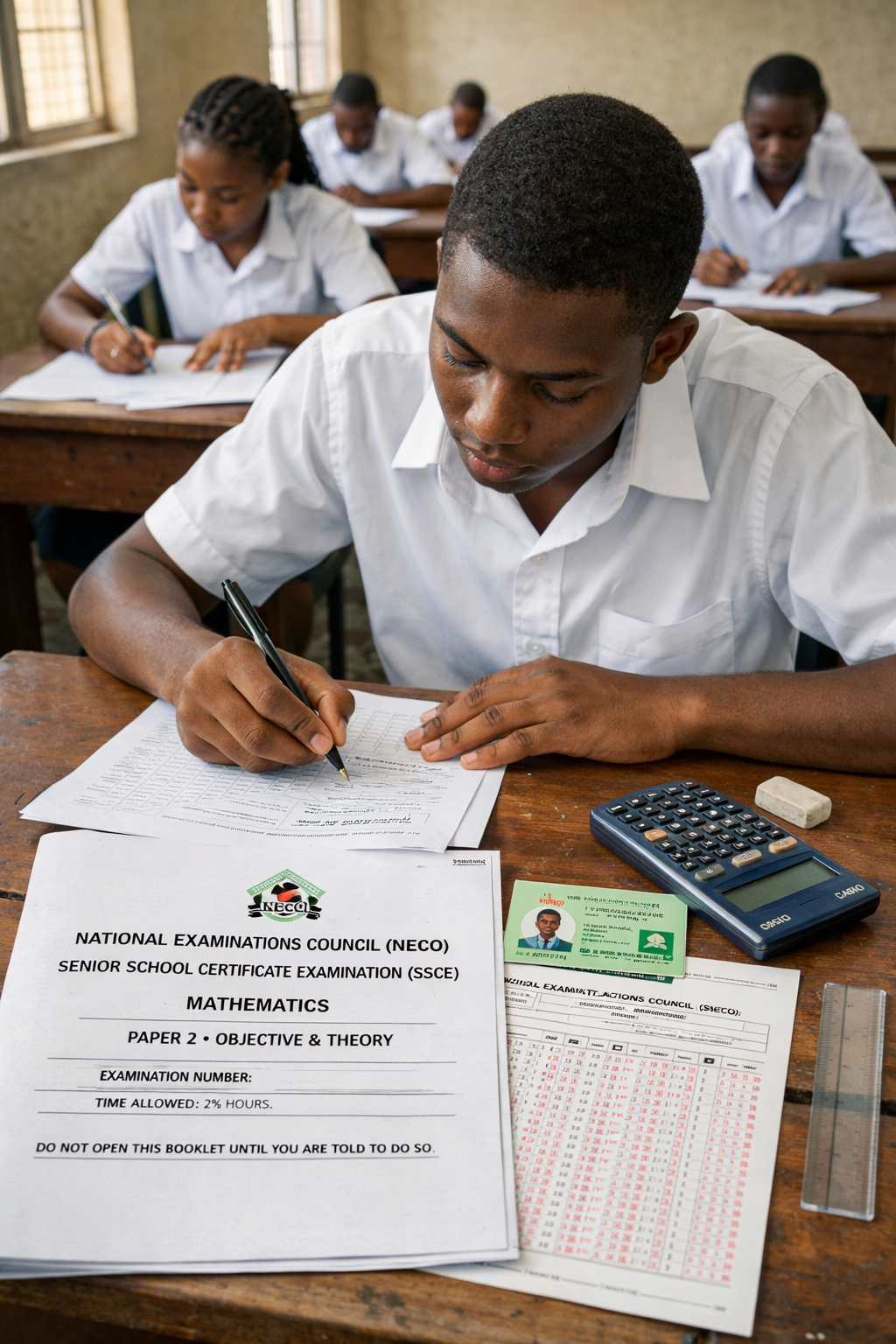 NECO Mathematics Past Questions and Solutions (Free and Detailed Guide) 