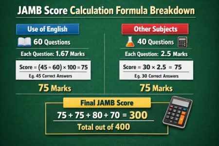 JAMB Score Calculation Explained (2026)