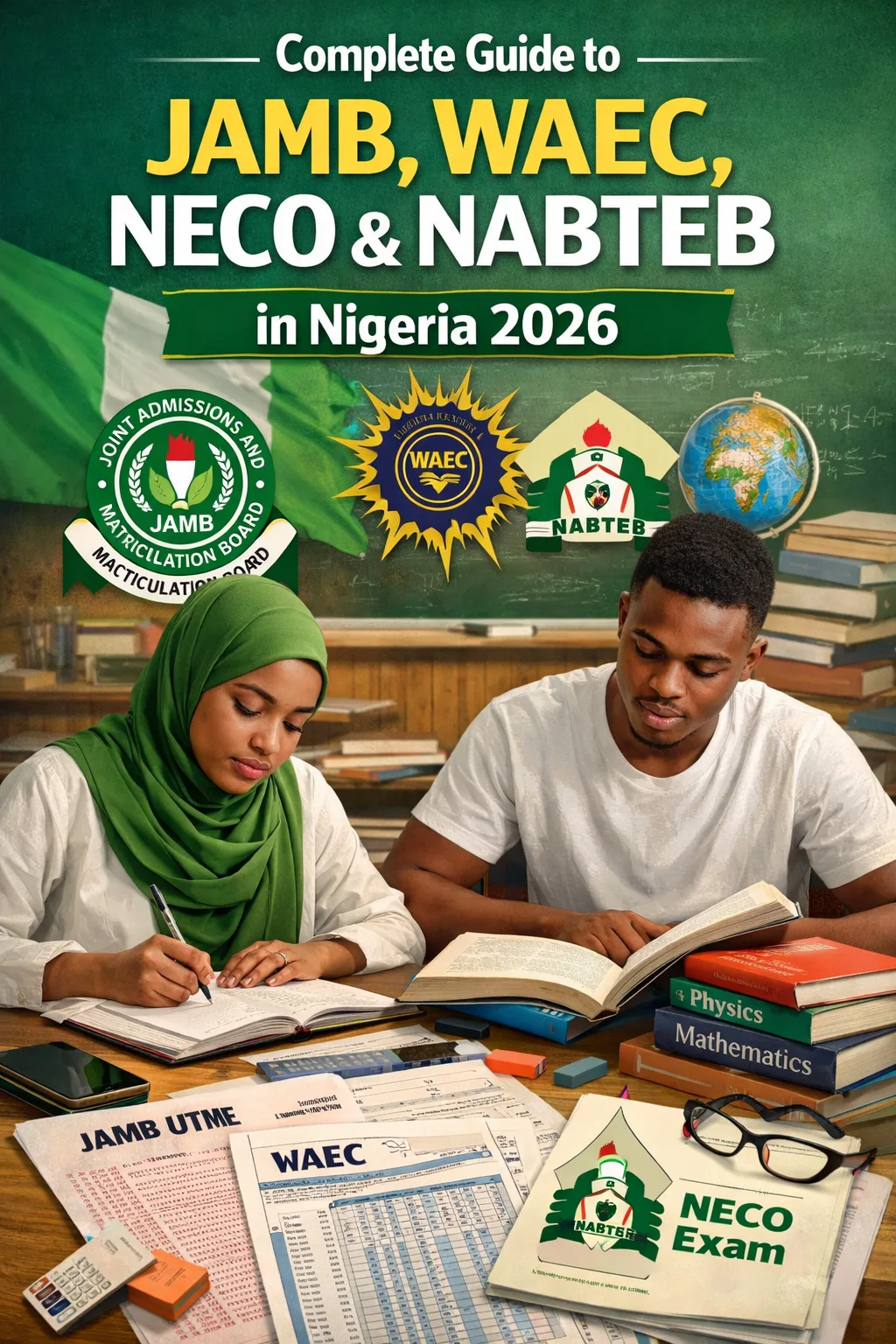 Complete Guide to JAMB, WAEC, NECO & NABTEB in Nigeria 2026