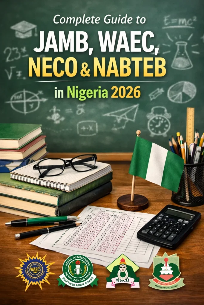 Complete Guide to JAMB, WAEC, NECO & NABTEB in Nigeria 2026