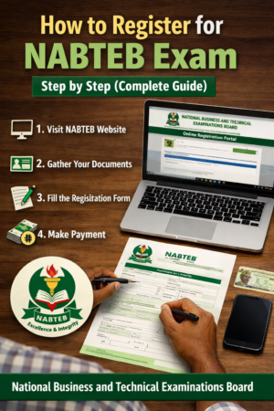 How to register for NABTEB exam step by step guide for Nigerian students