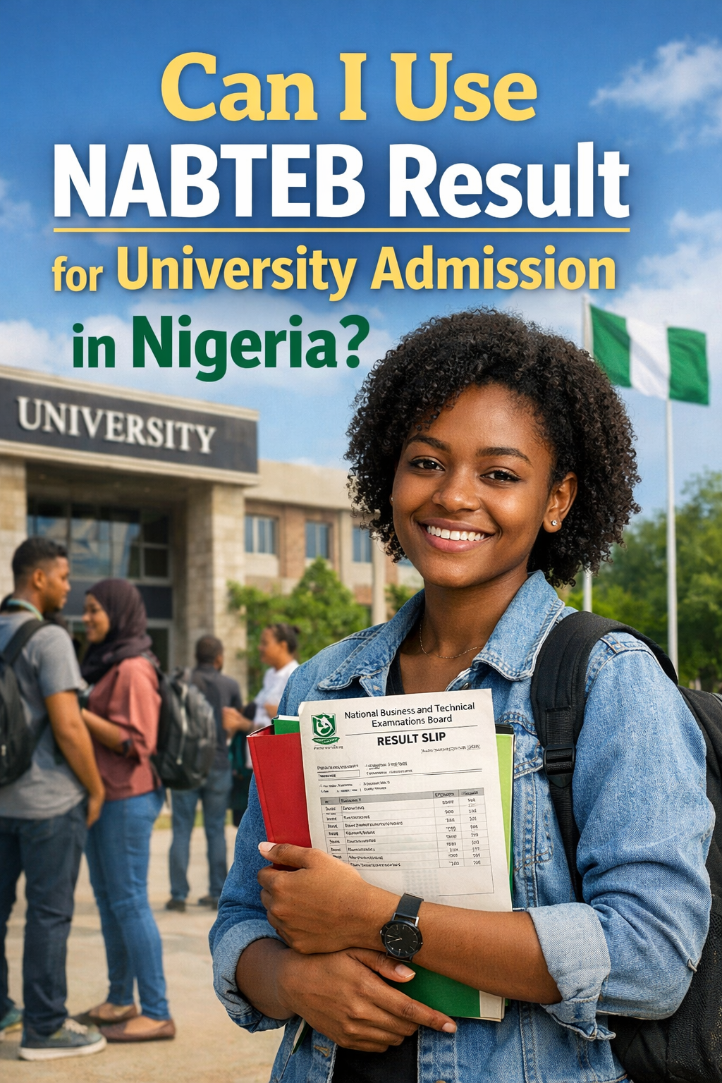 How you Can I Use NABTEB Result for University Admission in Nigeria