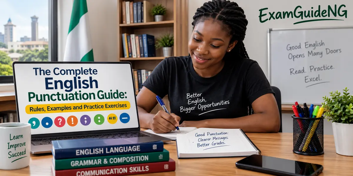 The Complete English Punctuation Guide: Rules, Examples and Practice Exercises