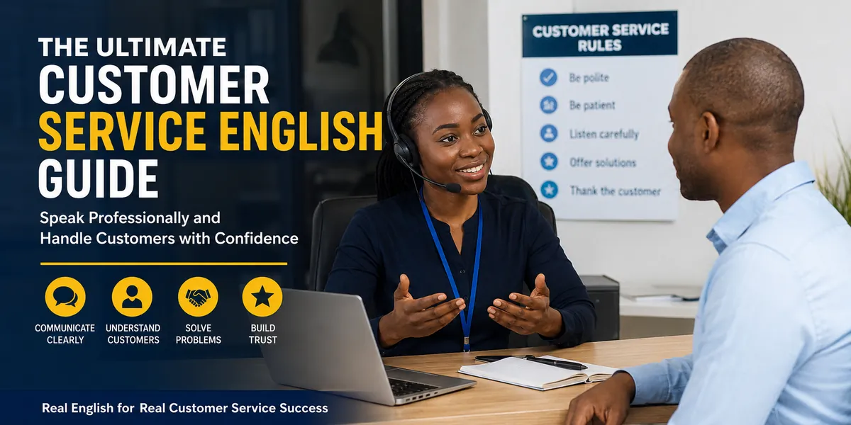 The Ultimate Customer Service English Guide:
